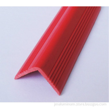 PVC Stair Slip-Resistant Bar/PVC Stair Slip-Resistant Bar Pressure Side of The End-Molding Mouth Buckle Plastic Aluminum Alloy Stair Corners/Anti-Slip Strip